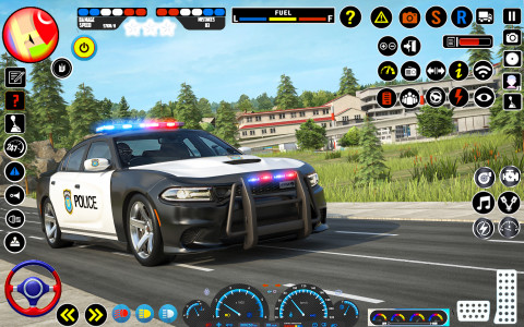 اسکرین شات بازی Us Police Car Cop Car Games 3D 5