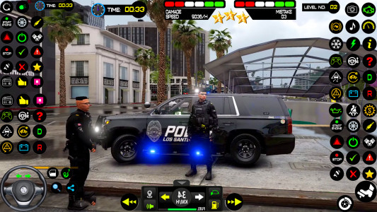 اسکرین شات بازی Us Police Car Cop Car Games 3D 1