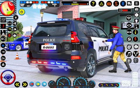 اسکرین شات بازی Us Police Car Cop Car Games 3D 1