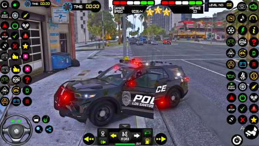 اسکرین شات بازی Us Police Car Cop Car Games 3D 5