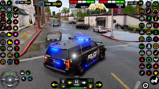 اسکرین شات بازی Us Police Car Cop Car Games 3D 3