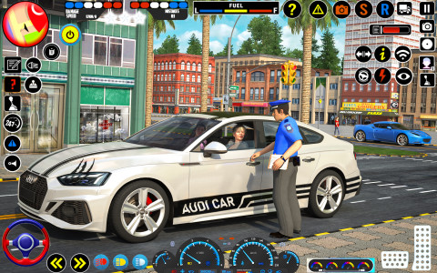 اسکرین شات بازی Us Police Car Cop Car Games 3D 4