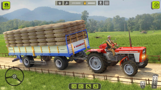 اسکرین شات بازی Indian Farming Simulator 3D 2