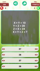اسکرین شات بازی Puzzles Of Maths - Logic & Mental Training 3