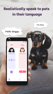 اسکرین شات برنامه Pet smart: Cat and dog translator, Real pet sounds 2