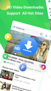 اسکرین شات برنامه APUS Browser-Private & Fast 1