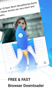 اسکرین شات 2 برنامه APUS Browser-Private & Fast
