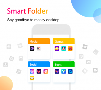 اسکرین شات برنامه APUS Launcher: Theme Launcher 6