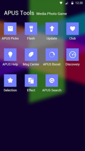 اسکرین شات برنامه Color Lump-APUS Launcher theme 3