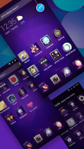 اسکرین شات برنامه Exquisite Purple theme for Android free 2