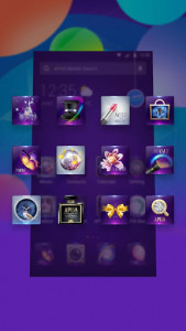 اسکرین شات برنامه Exquisite Purple theme for Android free 3