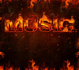اسکرین شات برنامه Flame Music APUS Launcher theme 4