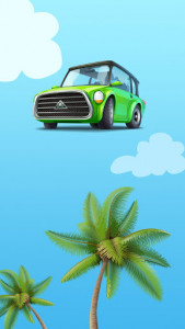 اسکرین شات برنامه Funny Car Travel-APUS Launcher theme 4