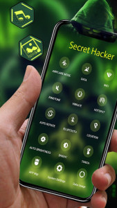 اسکرین شات برنامه Secret Hacker APUS Launcher Theme 4
