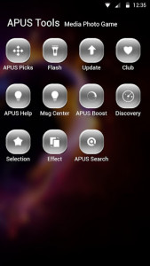 اسکرین شات برنامه SOAP-APUS Launcher theme 3