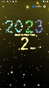 اسکرین شات برنامه New Year's day countdown 7