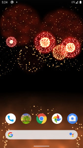 اسکرین شات برنامه New Year 2023 Fireworks 4D 7
