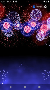 اسکرین شات برنامه New Year 2023 Fireworks 4D 5