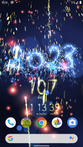 اسکرین شات برنامه New Year countdown 5