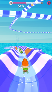 Aqua Theme Park! Water Slide Bump Race 3D - Amusement Park