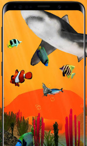 اسکرین شات برنامه Fish Aquarium Backgrounds HD Live Wallpapers Free 7