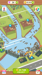 اسکرین شات 3 بازی Aquatic Logging Factory