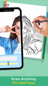اسکرین شات 7 برنامه AR Drawing Sketch and Color