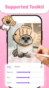 اسکرین شات 4 برنامه AR Drawing - Trace Drawing App