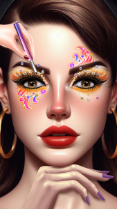 اسکرین شات بازی Eye Art: Magic Eye Makeup Game 3