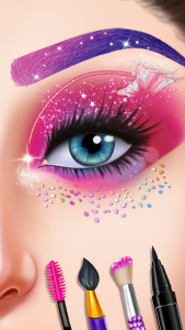 اسکرین شات بازی Eye Art: Magic Eye Makeup Game 1