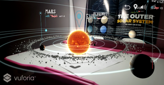 اسکرین شات برنامه AR Solar System 5