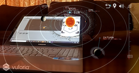 اسکرین شات برنامه AR Solar System 2