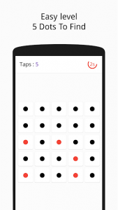 اسکرین شات بازی Find Dots - بازی تمرین مغز 2