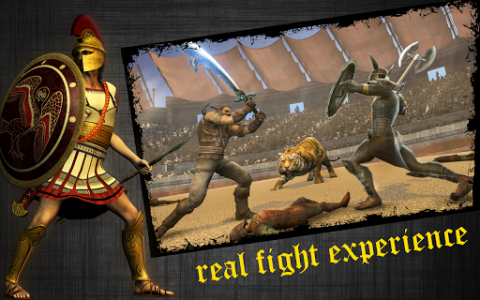 اسکرین شات برنامه Gladiator Battle Warriors 3D 8
