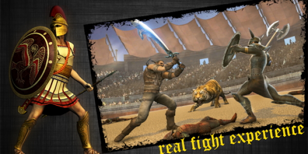 اسکرین شات برنامه Gladiator Battle Warriors 3D 1