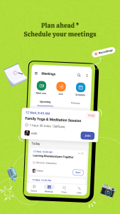 اسکرین شات 4 برنامه Arattai Messenger