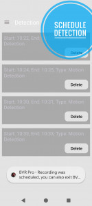 اسکرین شات 4 برنامه Background Video Recorder Pro