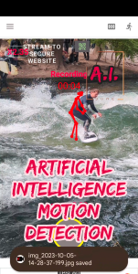اسکرین شات 8 برنامه Motion Detector A.I.