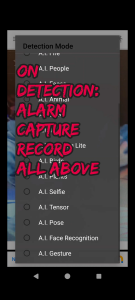 اسکرین شات برنامه Motion Detection A.I. 8