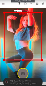 اسکرین شات 2 برنامه Motion Detector  A.I.