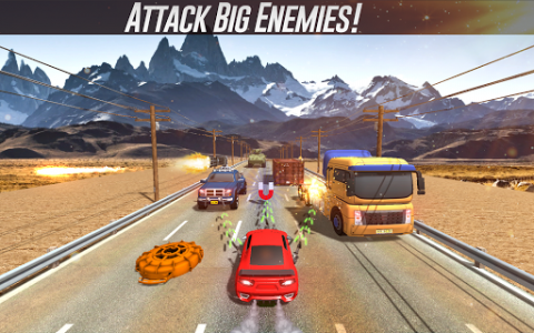 اسکرین شات بازی Death Road Race - Car Shooting Game 4