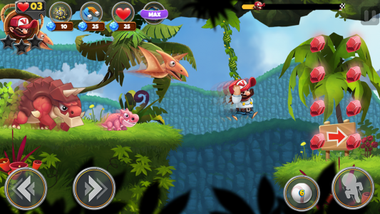 اسکرین شات بازی Super Jungle Jump 4