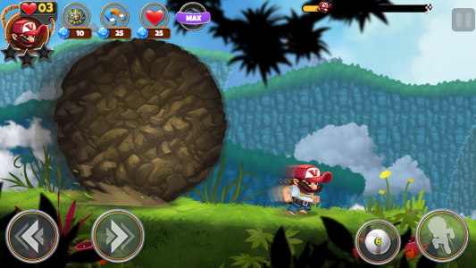 اسکرین شات بازی Super Jungle Jump 3