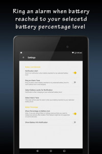 اسکرین شات 8 برنامه Battery Full Alarm