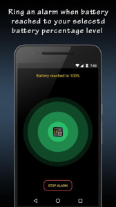 اسکرین شات برنامه Battery Full Alarm 5