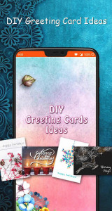 اسکرین شات برنامه DIY Greeting Card Ideas Videos 1