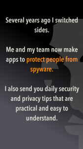اسکرین شات برنامه Anti Spy: Malware Protection 2