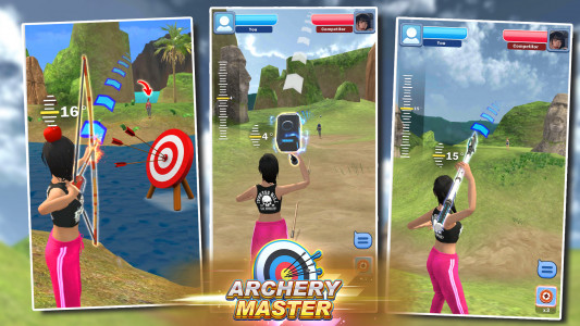 اسکرین شات بازی Archery Master: Hero Battle 1