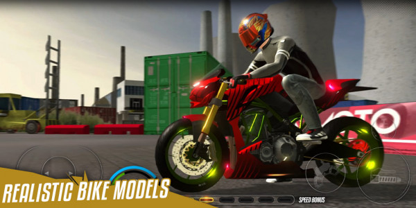اسکرین شات بازی Drift Bike Racing 1