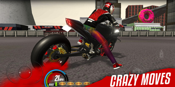 اسکرین شات بازی Drift Bike Racing 4